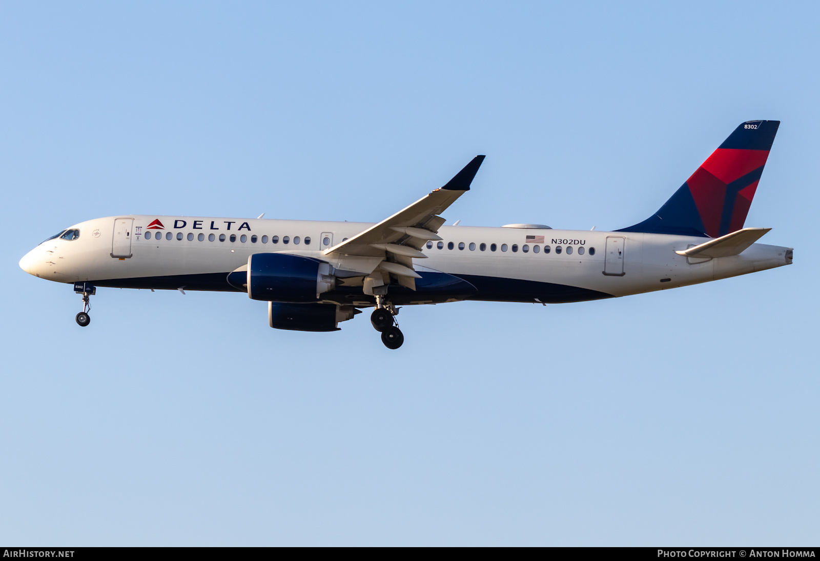 Aircraft Photo of N302DU | Airbus A220-371 (BD-500-1A11) | Delta Air Lines | AirHistory.net #451285