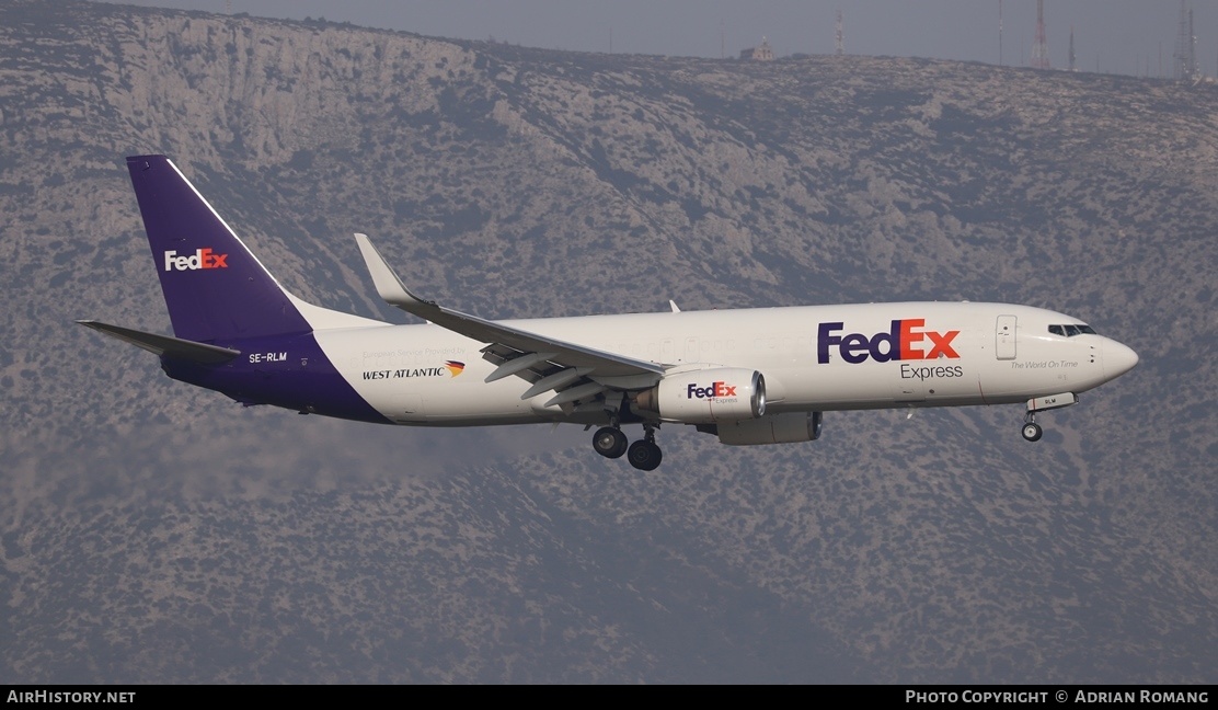Aircraft Photo of SE-RLM | Boeing 737-83N(BCF) | FedEx Express | AirHistory.net #451301