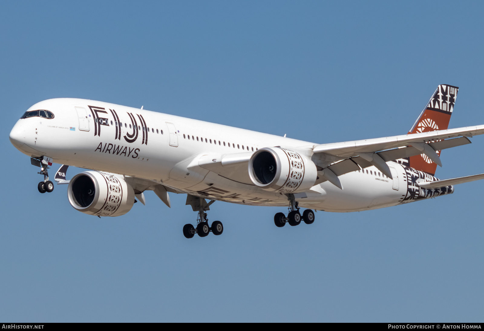 Aircraft Photo of DQ-FAJ | Airbus A350-941 | Fiji Airways | AirHistory.net #451329