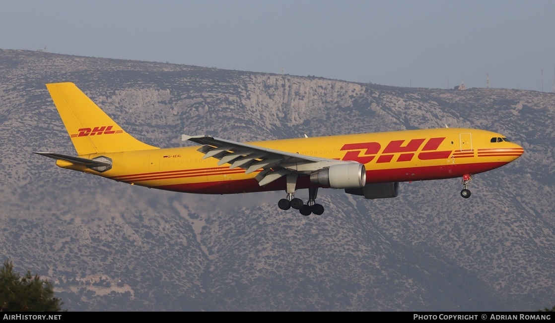 Aircraft Photo of D-AEAL | Airbus A300B4-622R(F) | DHL International | AirHistory.net #451343