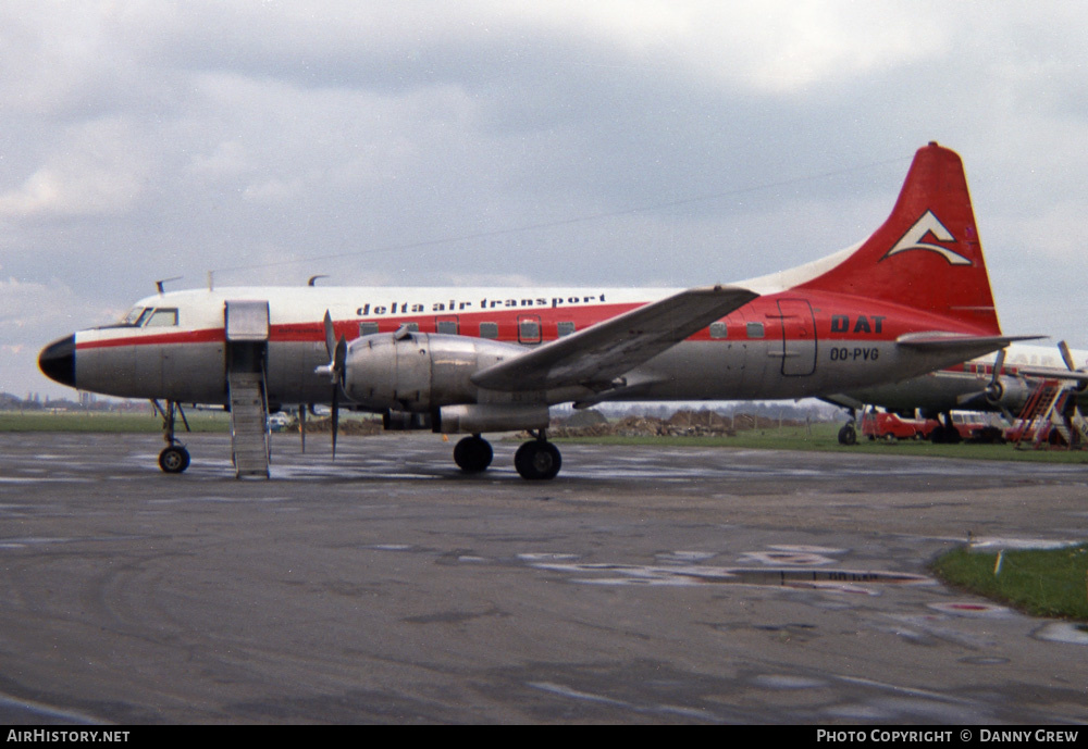 Aircraft Photo of OO-PVG | Convair 440-62 Metropolitan | Delta Air Transport - DAT | AirHistory.net #451349