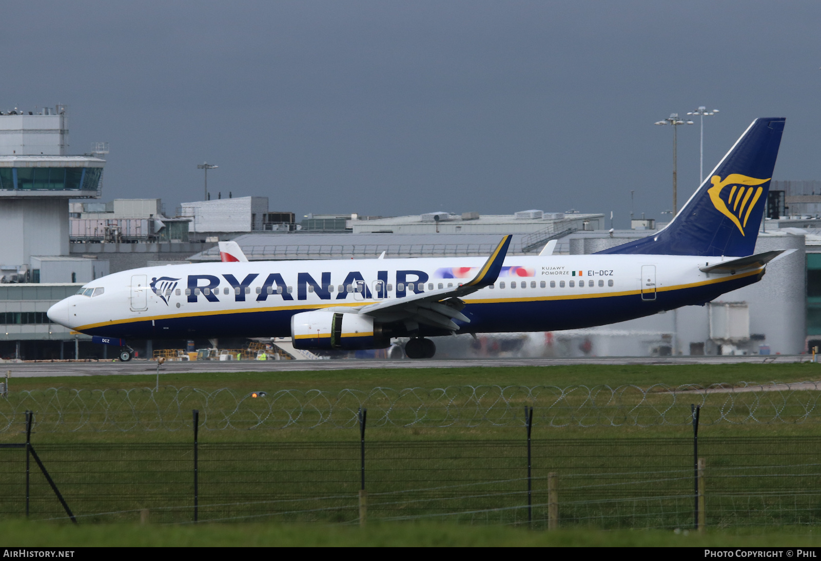 Aircraft Photo of EI-DCZ | Boeing 737-8AS | Ryanair | AirHistory.net #451350