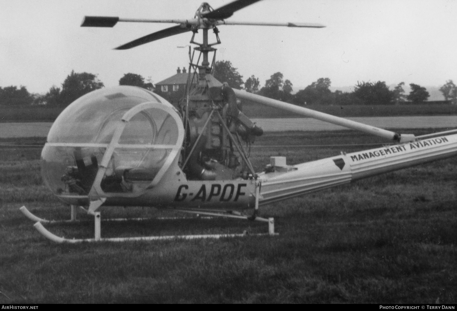 Aircraft Photo of G-APOF | Hiller UH-12C | Management Aviation | AirHistory.net #451356