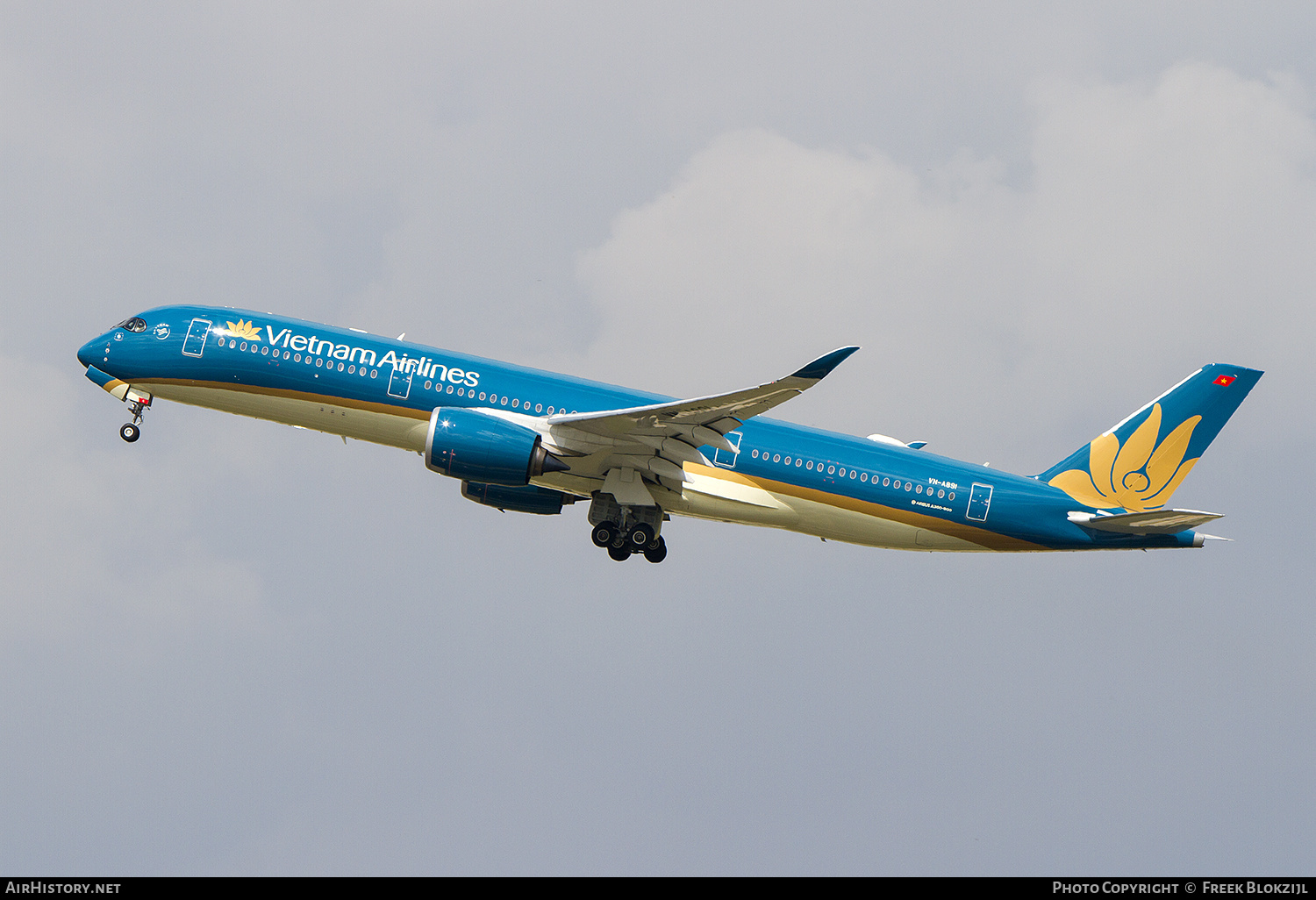 Aircraft Photo of VN-A891 | Airbus A350-941 | Vietnam Airlines | AirHistory.net #451403