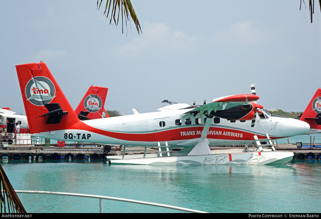 Aircraft Photo of 8Q-TAP | De Havilland Canada DHC-6-300 Twin Otter | Trans Maldivian Airways - TMA | AirHistory.net #451418