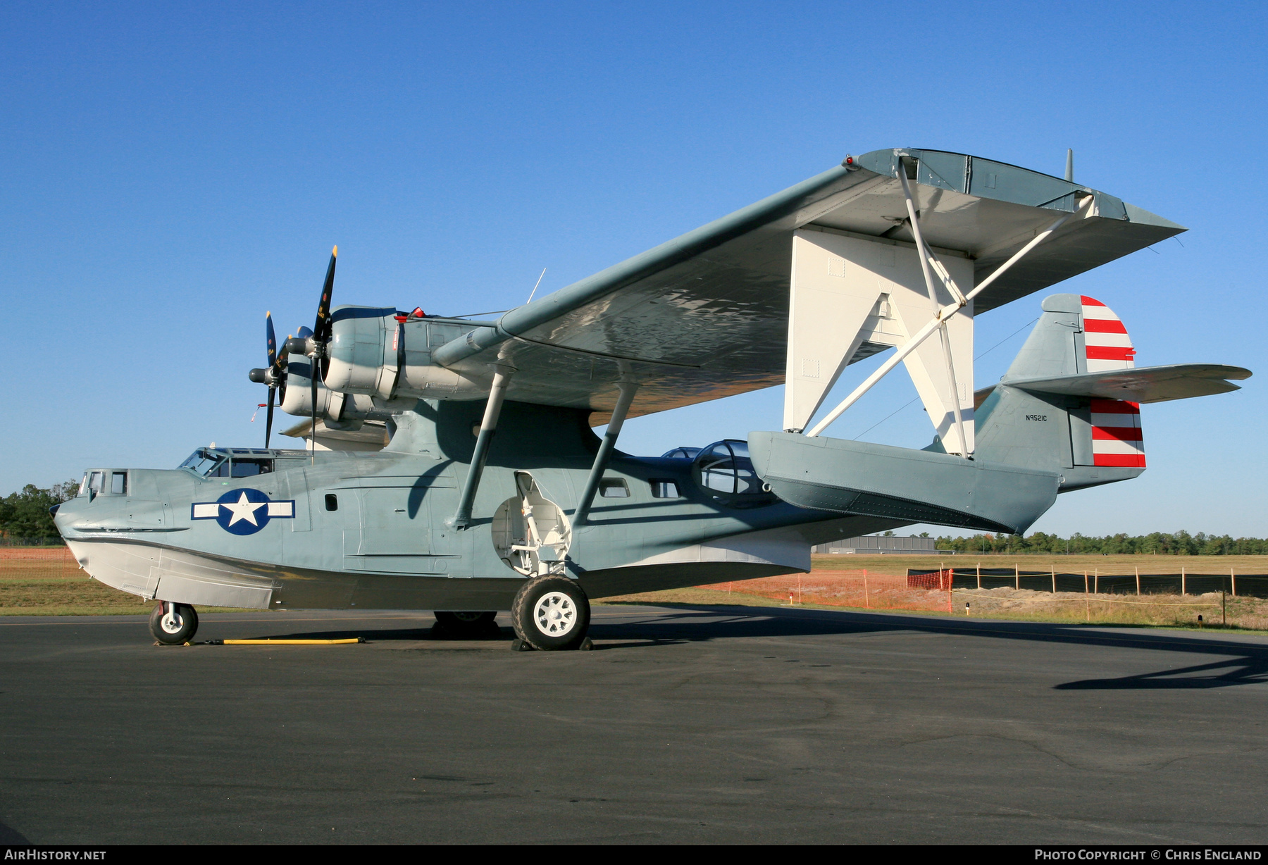 Aircraft Photo of N9521C | Consolidated PBY-5A Catalina | USA - Air Force | AirHistory.net #451421