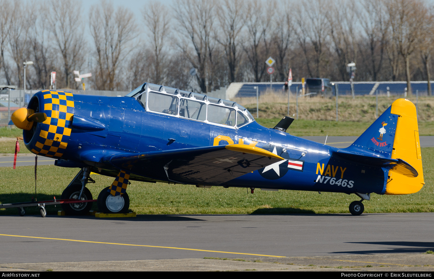 Aircraft Photo of N7646S | North American SNJ-4 Texan | USA - Navy | AirHistory.net #451444