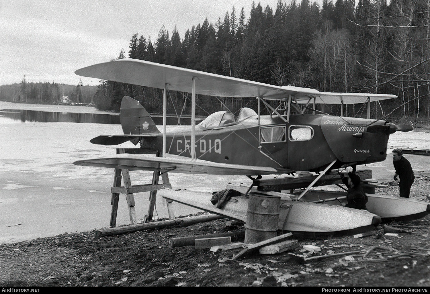 Aircraft Photo of CF-DIQ | De Havilland D.H. 83C Fox Moth | Central B.C. Airways | AirHistory.net #451456