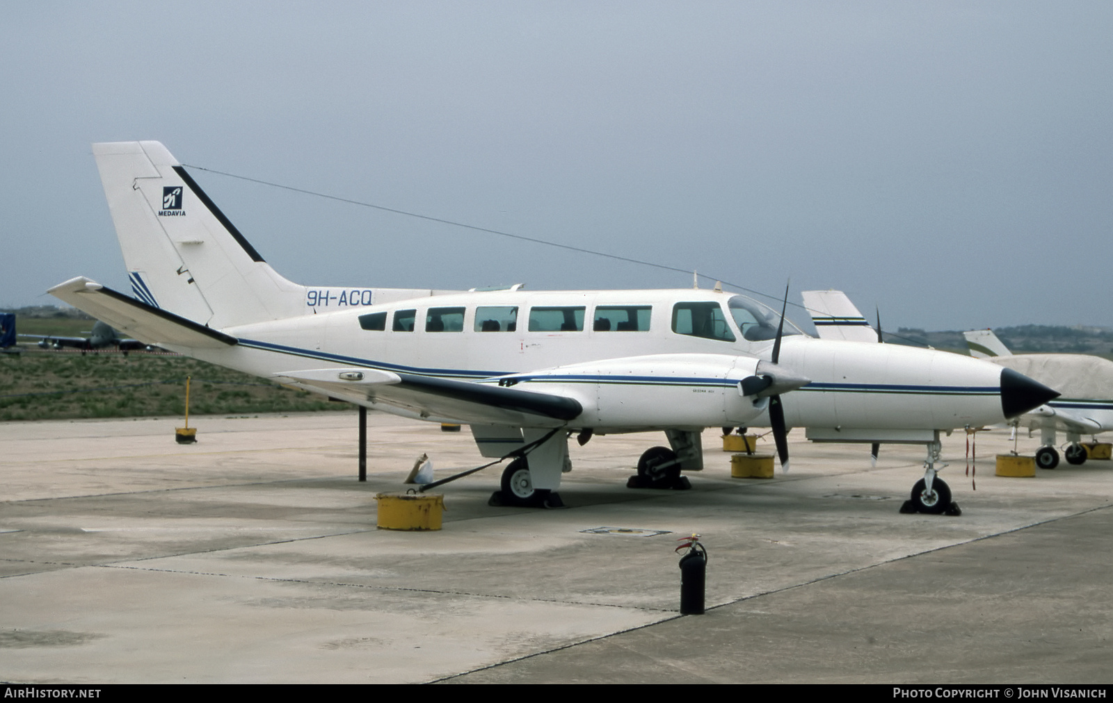 Aircraft Photo of 9H-ACQ | Cessna 404 Titan II | Medavia - Mediterranean Aviation | AirHistory.net #451458