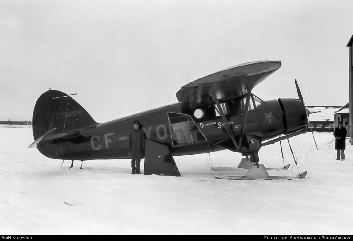 Aircraft Photo of CF-AYO | Noorduyn Norseman I | Dominion Skyways | AirHistory.net #451460
