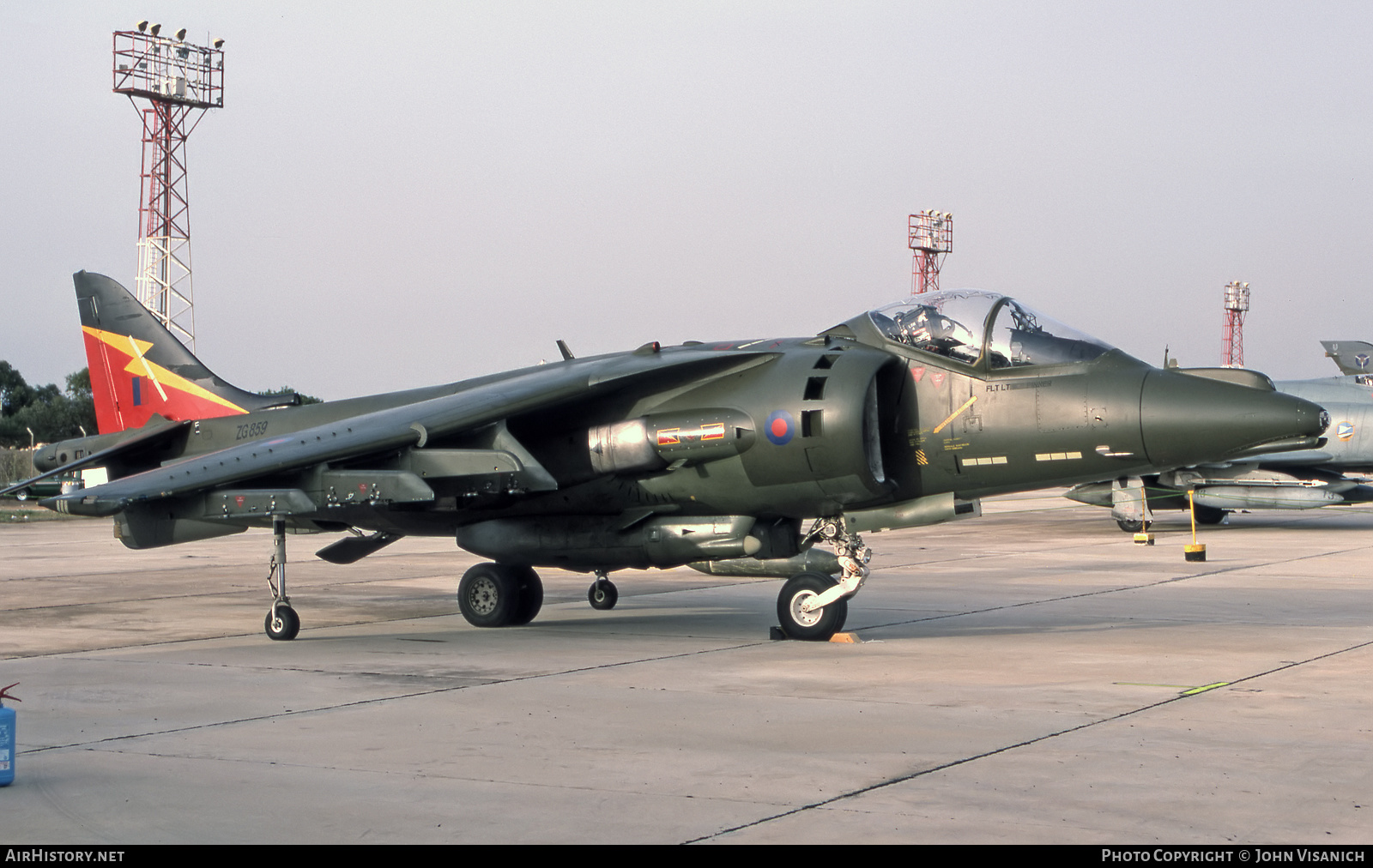 Aircraft Photo of ZG859 | British Aerospace Harrier GR7 | UK - Air Force | AirHistory.net #451464