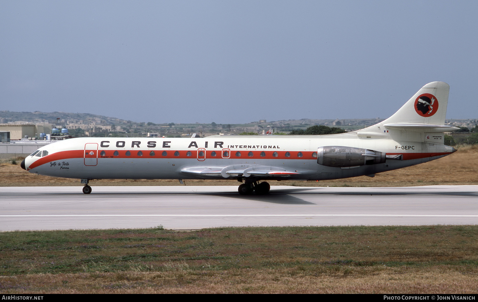 Aircraft Photo of F-GEPC | Sud SE-210 Caravelle 10B3 Super B | Corse Air International | AirHistory.net #451466