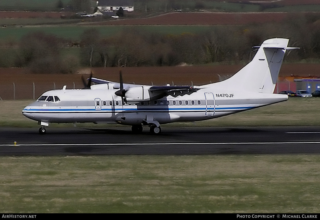 Aircraft Photo of N470JF | ATR ATR-42-320 | AirHistory.net #451468