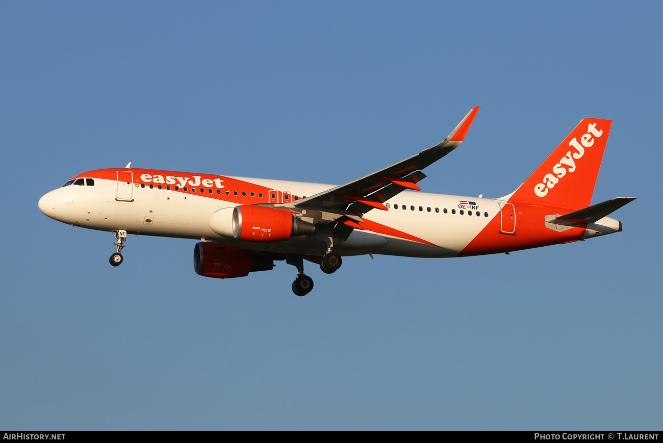 Aircraft Photo of OE-INF | Airbus A320-214 | EasyJet | AirHistory.net #451469