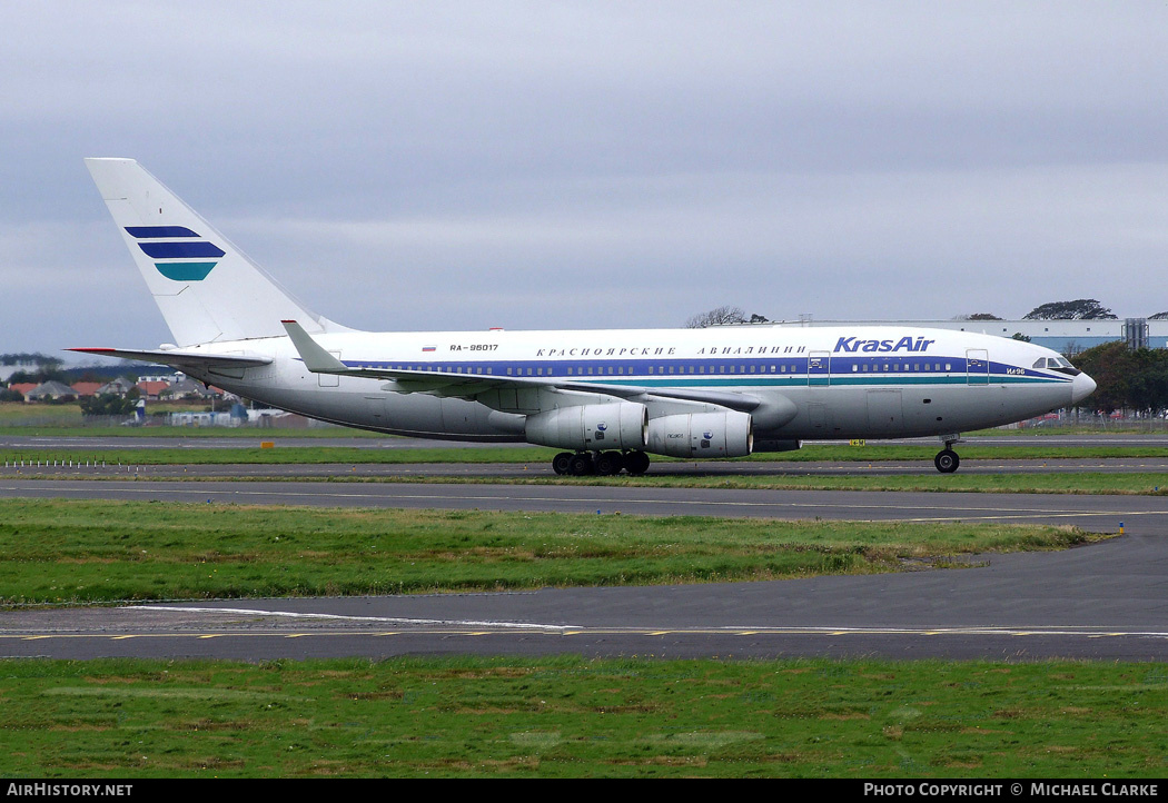 Aircraft Photo of RA-96017 | Ilyushin Il-96-300 | Kras Air | AirHistory.net #451471