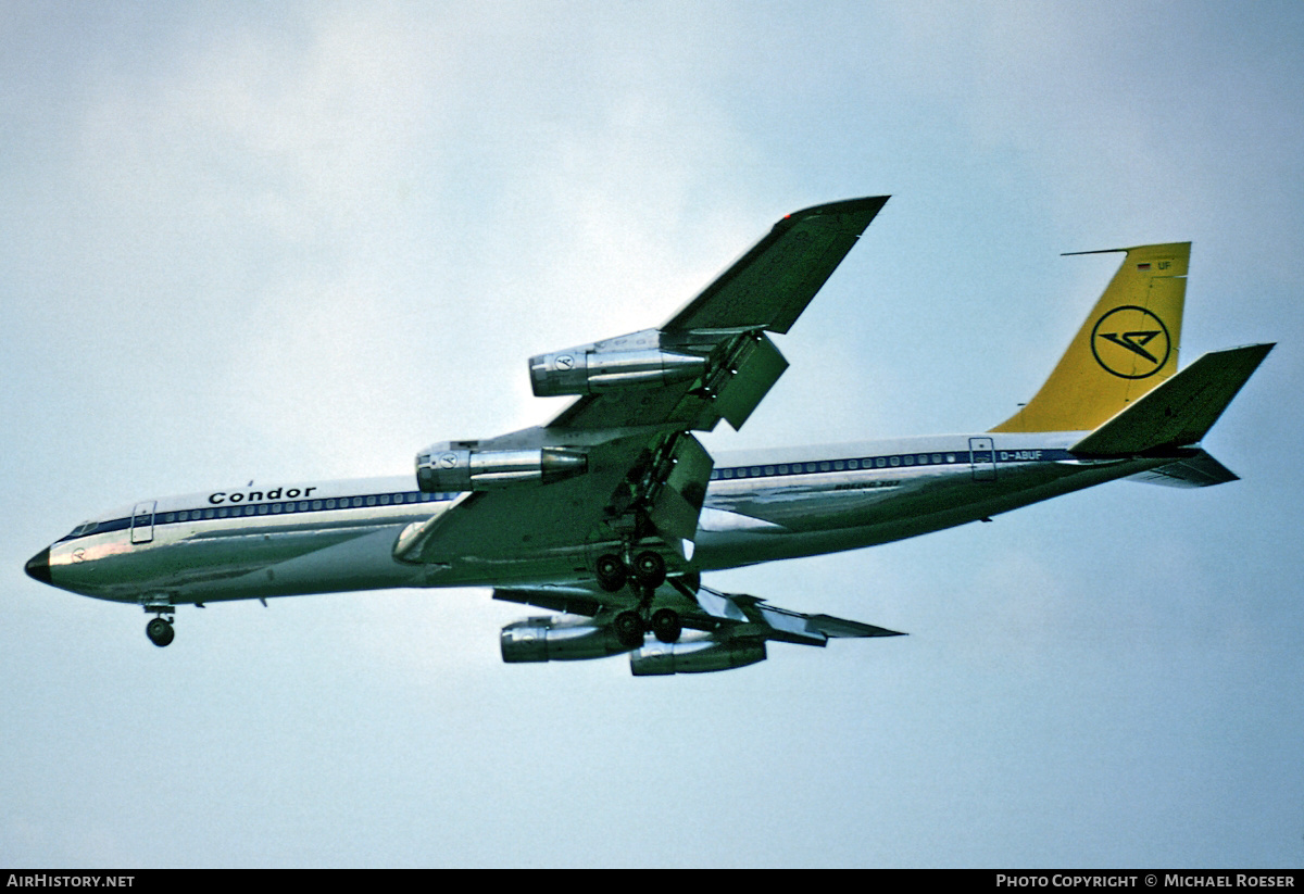 Aircraft Photo of D-ABUF | Boeing 707-330B | Condor Flugdienst | AirHistory.net #451472