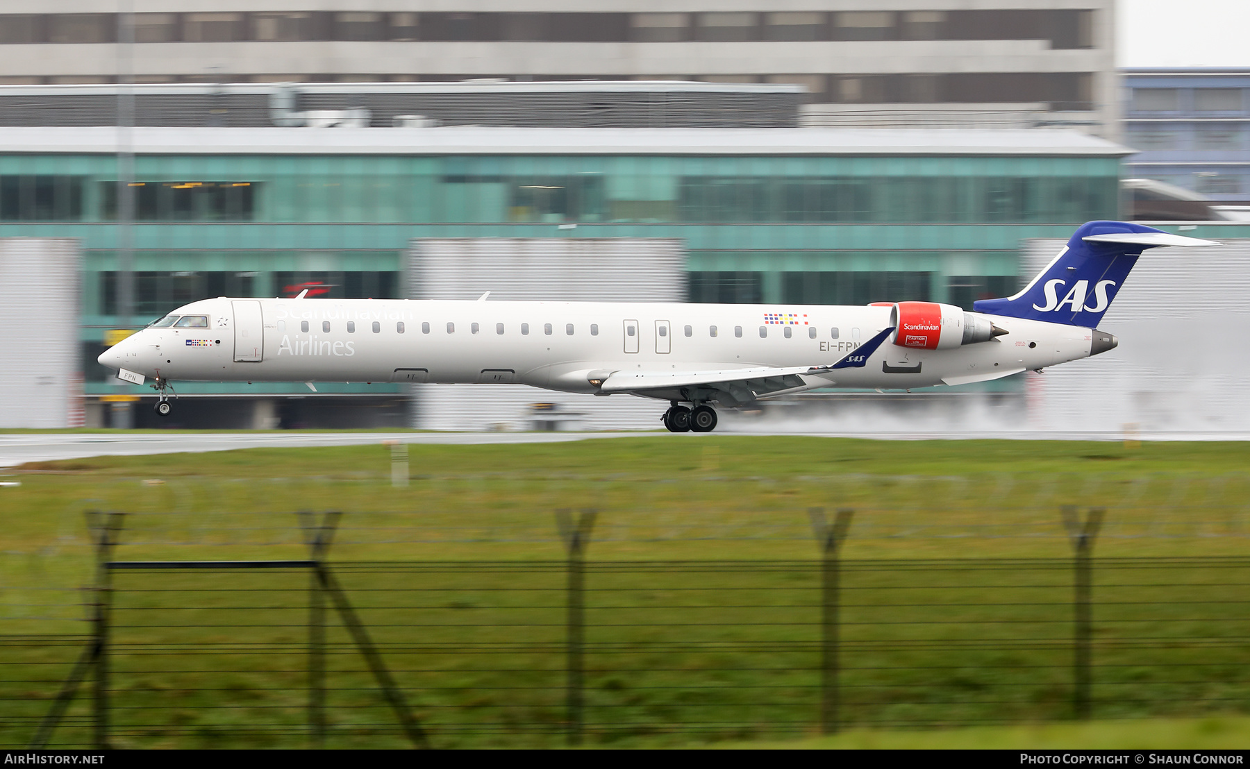 Aircraft Photo of EI-FPN | Bombardier CRJ-900LR (CL-600-2D24) | Scandinavian Airlines - SAS | AirHistory.net #451478