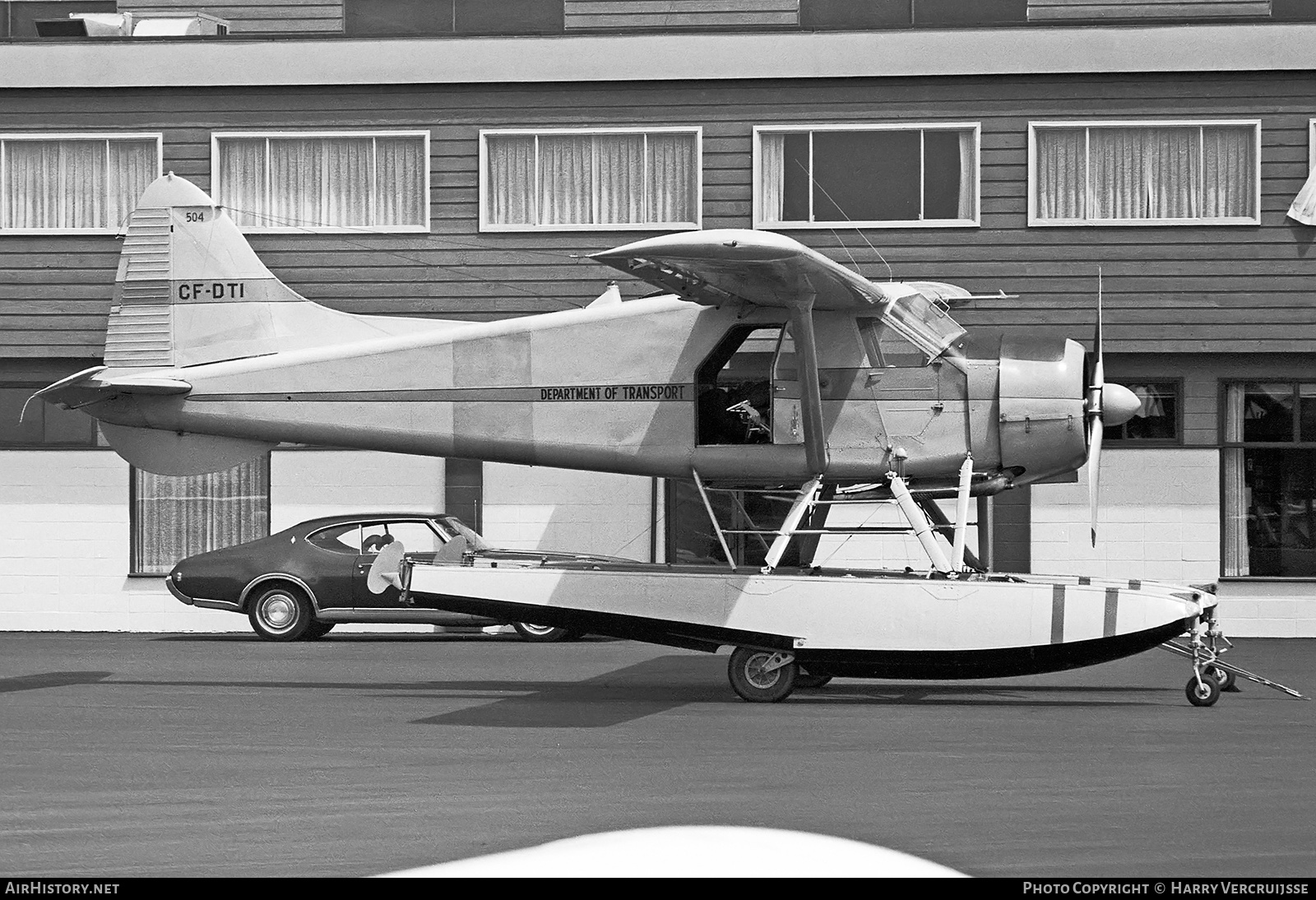 Aircraft Photo of CF-DTI | De Havilland Canada DHC-2 Beaver Mk.1 | Department of Transport | AirHistory.net #451498