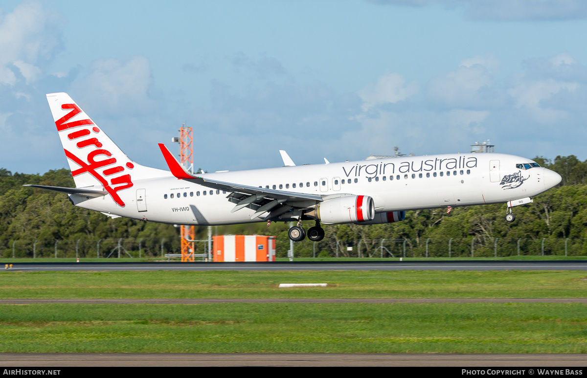 Aircraft Photo of VH-IWQ | Boeing 737-8SA | Virgin Australia Airlines | AirHistory.net #451500