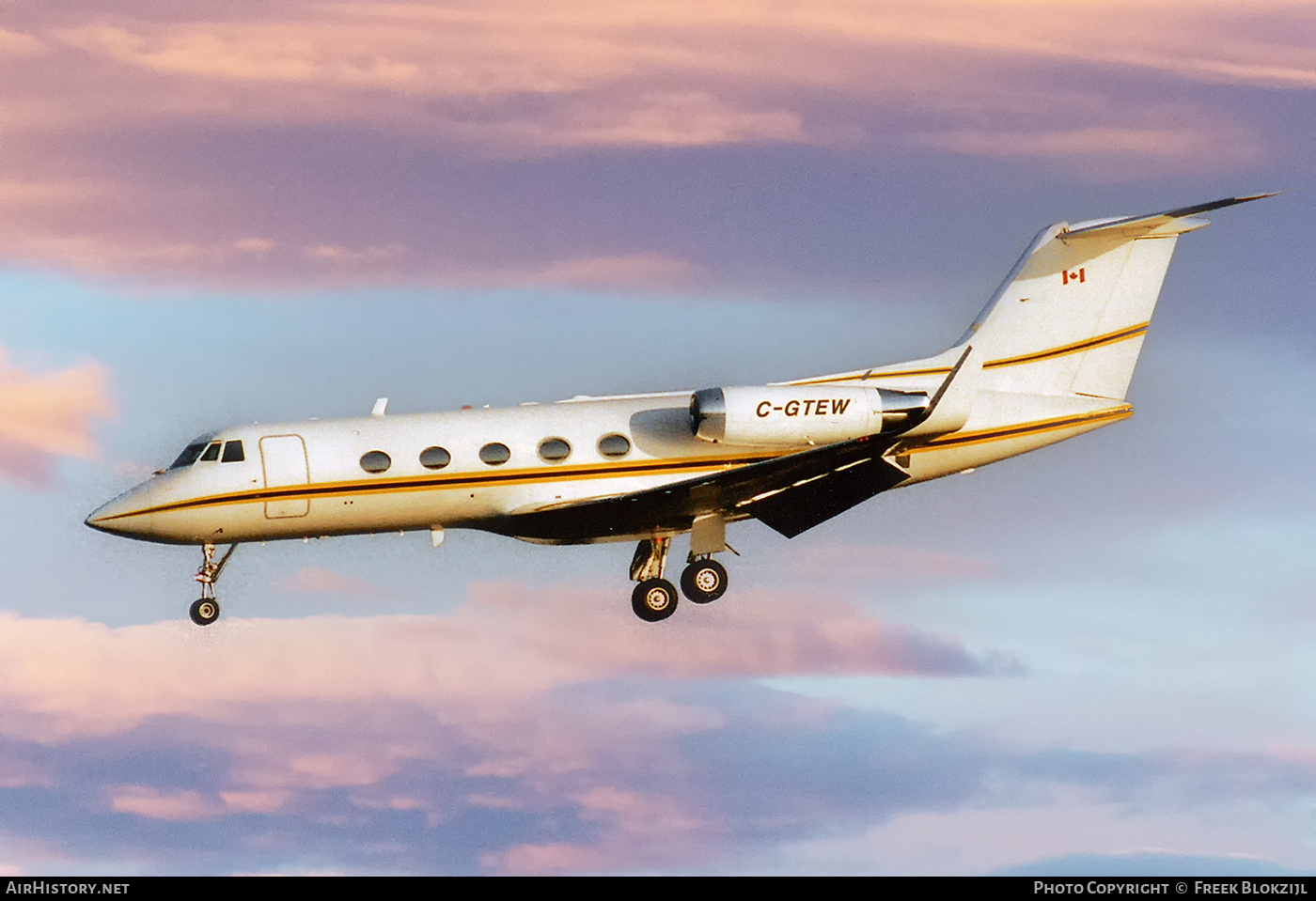 Aircraft Photo of C-GTEW | Grumman American G-1159 Gulfstream II-SP | AirHistory.net #451501