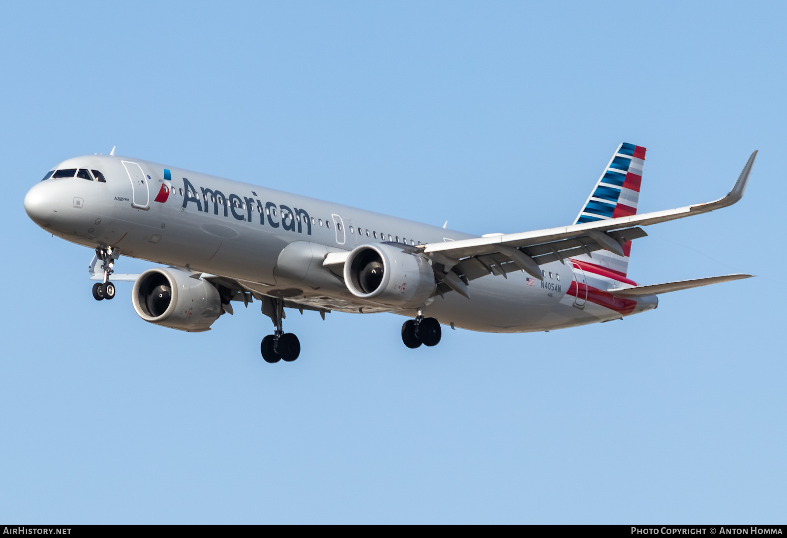 Aircraft Photo of N405AN | Airbus A321-253NX | American Airlines | AirHistory.net #451503