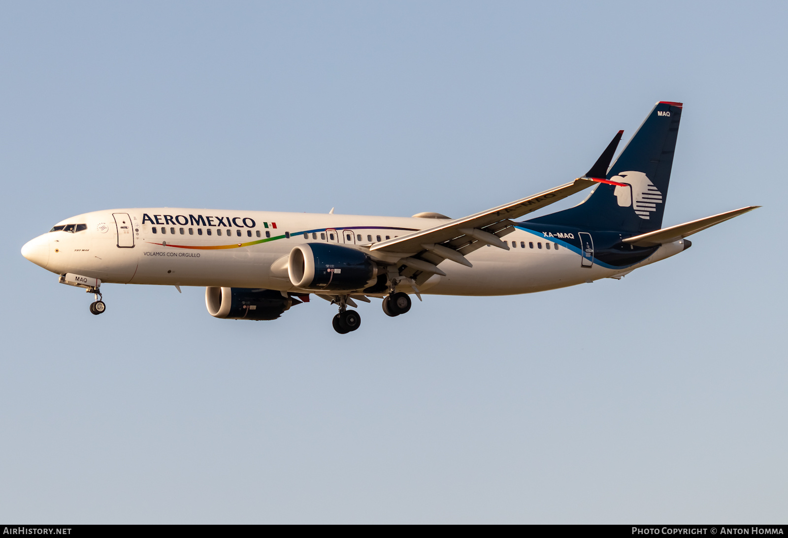 Aircraft Photo of XA-MAQ | Boeing 737-8 Max 8 | AeroMéxico | AirHistory.net #451507