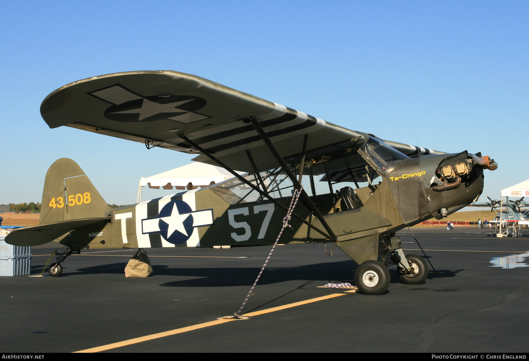 Aircraft Photo of N26057 | Piper J-3F-60 Cub | USA - Army | AirHistory.net #451514