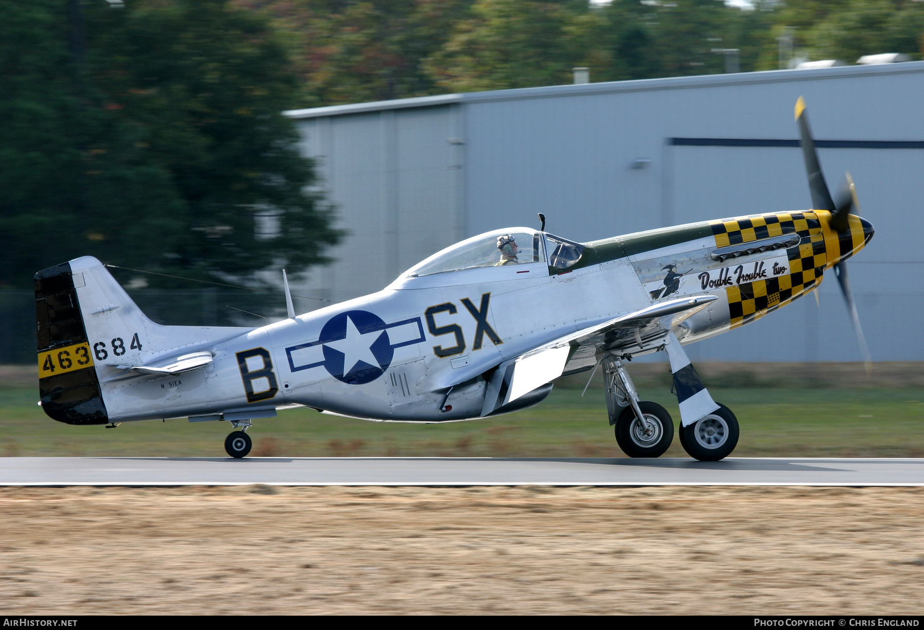 Aircraft Photo of N51EA / 463684 | North American P-51D Mustang | USA - Air Force | AirHistory.net #451518