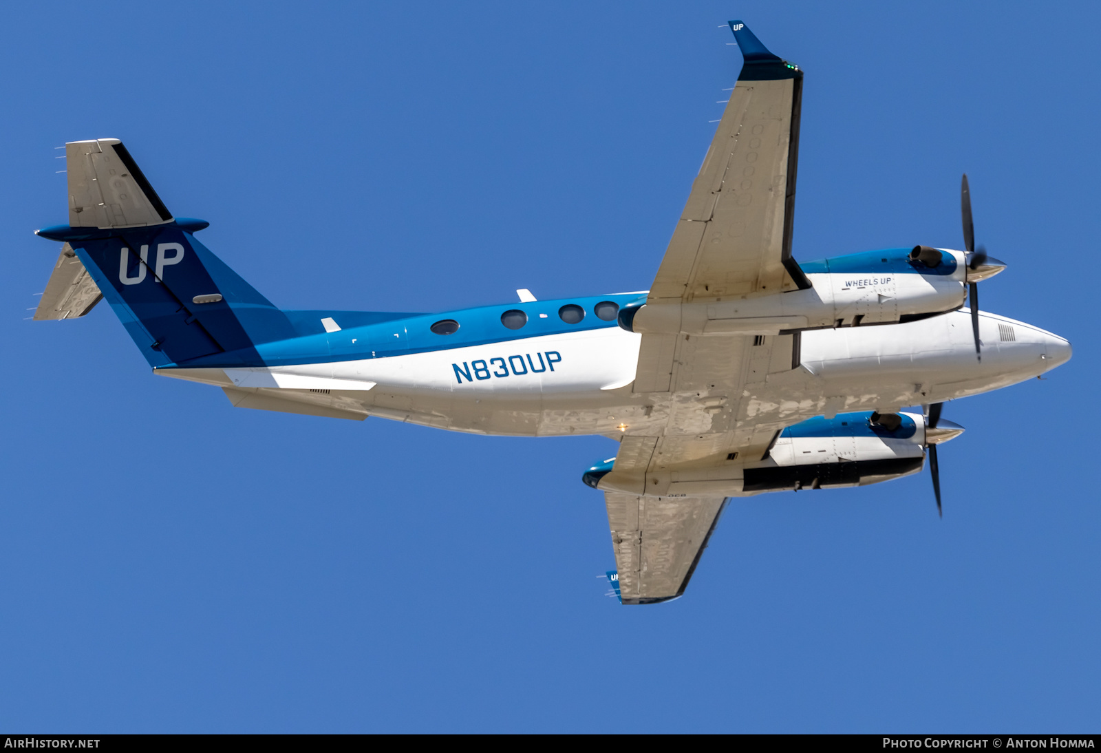 Aircraft Photo of N830UP | Beechcraft 350i King Air (B300) | Wheels Up | AirHistory.net #451534