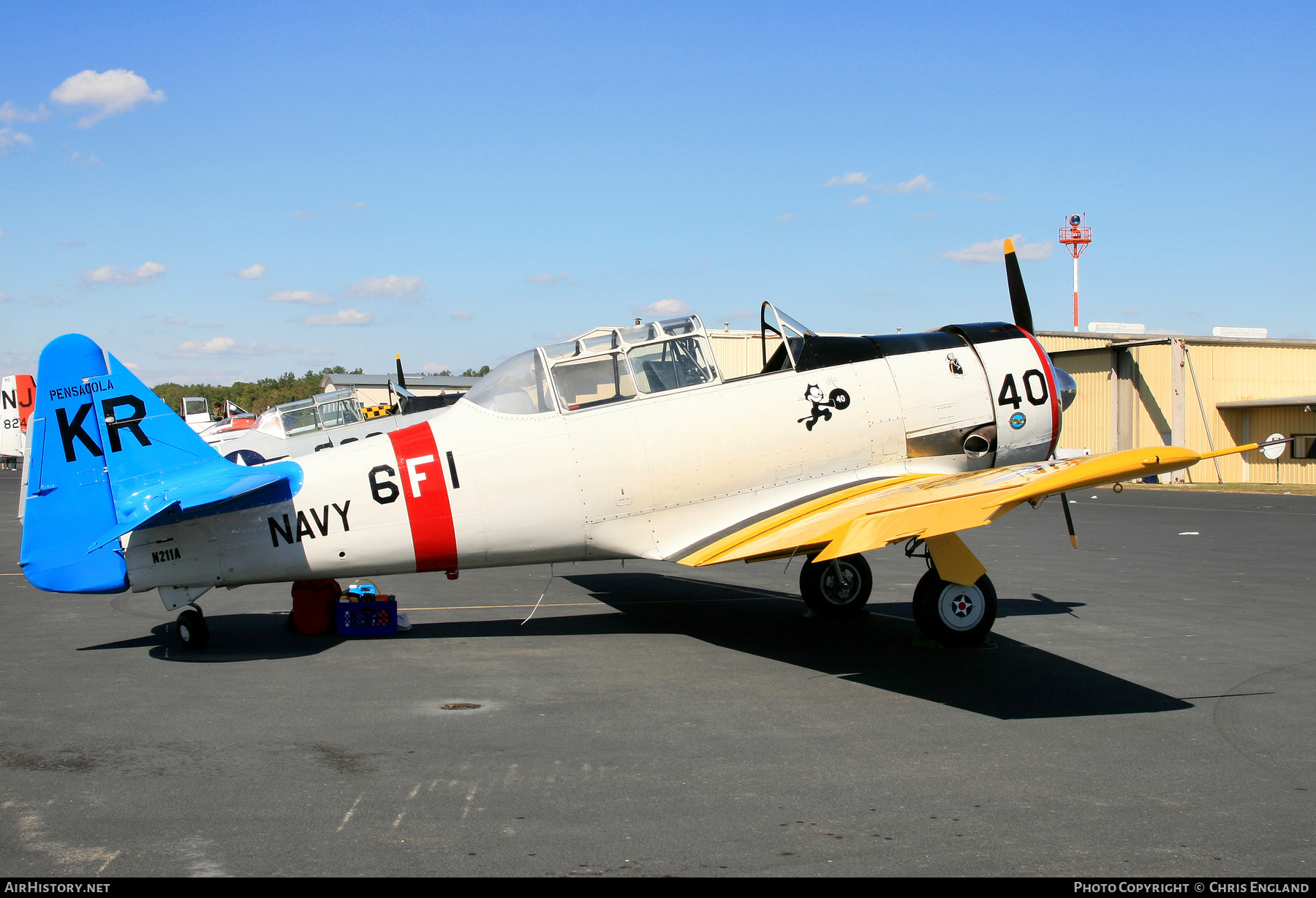 Aircraft Photo of N211A | North American AT-6D Texan | USA - Navy | AirHistory.net #451535