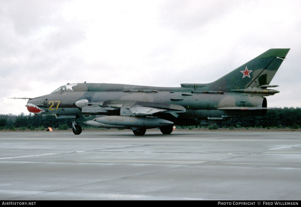 Aircraft Photo of 27 yellow | Sukhoi Su-17M4 | Russia - Air Force | AirHistory.net #451551