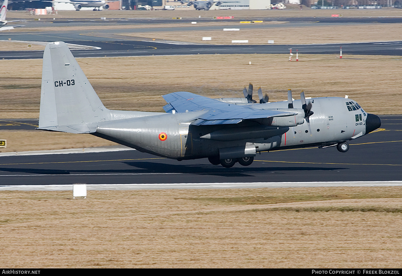 Aircraft Photo of CH-03 | Lockheed C-130H Hercules | Belgium - Air Force | AirHistory.net #451570