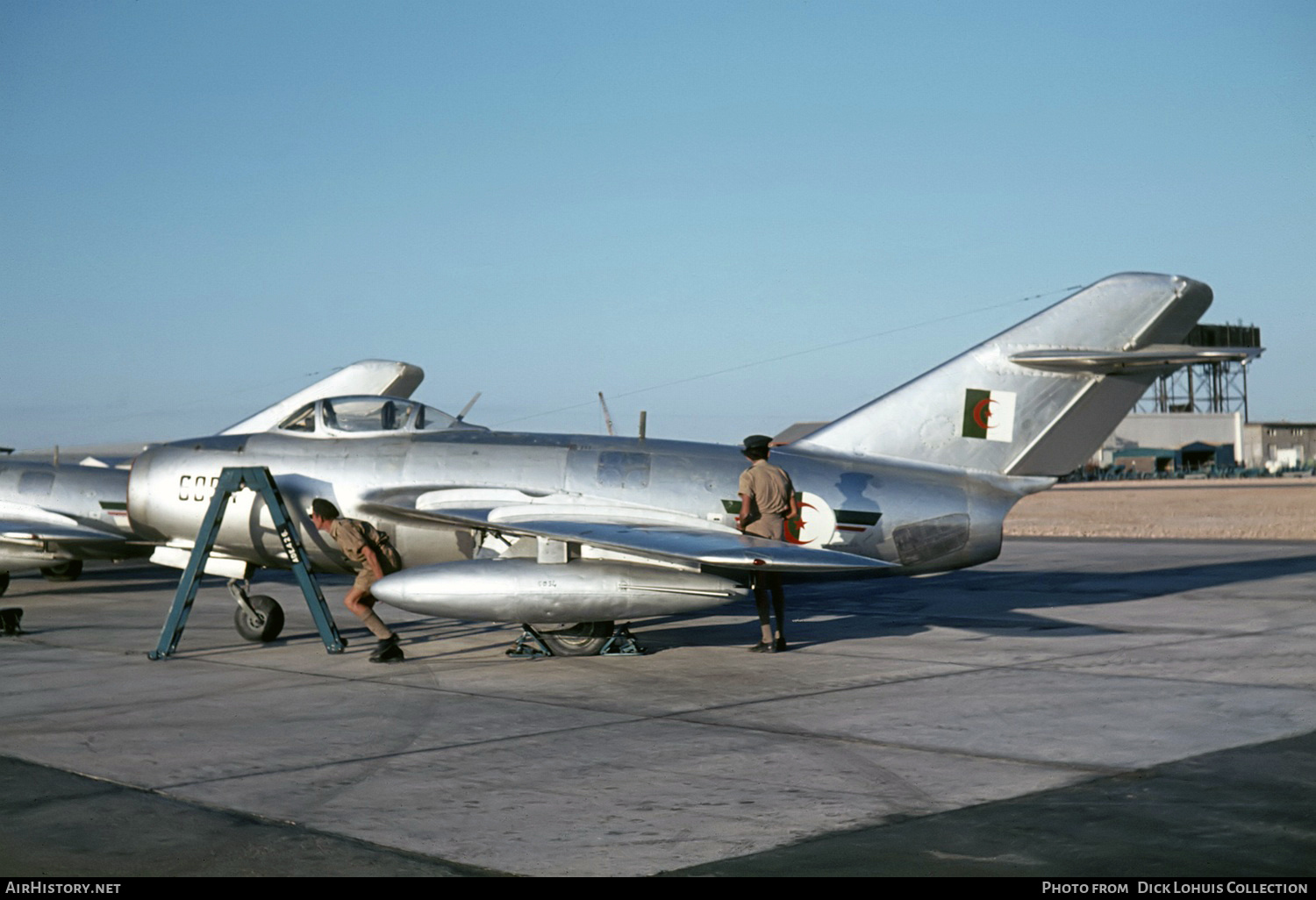 Aircraft Photo of 6034 | Mikoyan-Gurevich MiG-15bis | Algeria - Air Force | AirHistory.net #451575