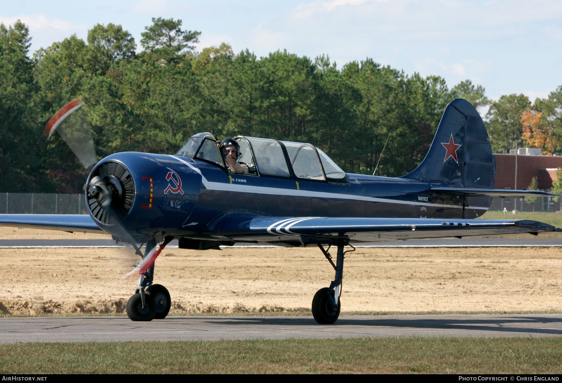 Aircraft Photo of N41102 | Yakovlev Yak-52 | AirHistory.net #451578