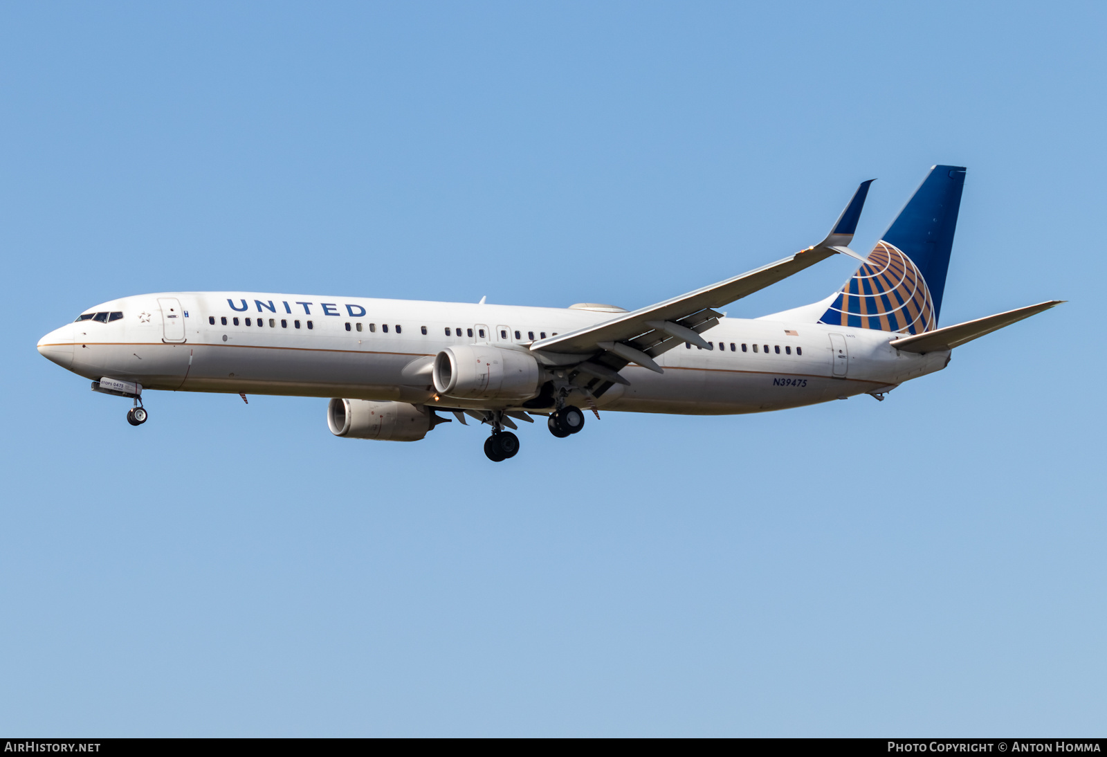 Aircraft Photo of N39475 | Boeing 737-924/ER | United Airlines | AirHistory.net #451588