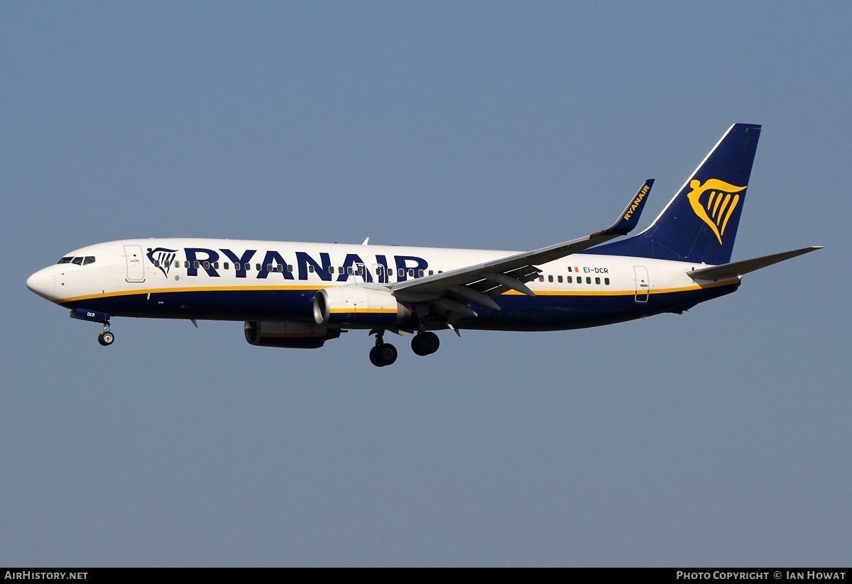 Aircraft Photo of EI-DCR | Boeing 737-8AS | Ryanair | AirHistory.net #451591