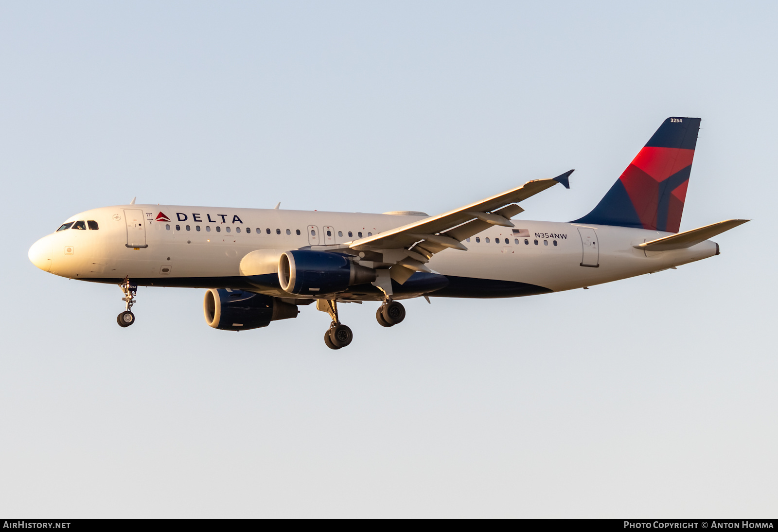 Aircraft Photo of N354NW | Airbus A320-212 | Delta Air Lines | AirHistory.net #451599