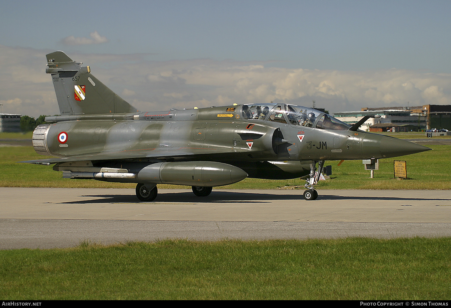 Aircraft Photo of 657 | Dassault Mirage 2000D | France - Air Force | AirHistory.net #451626