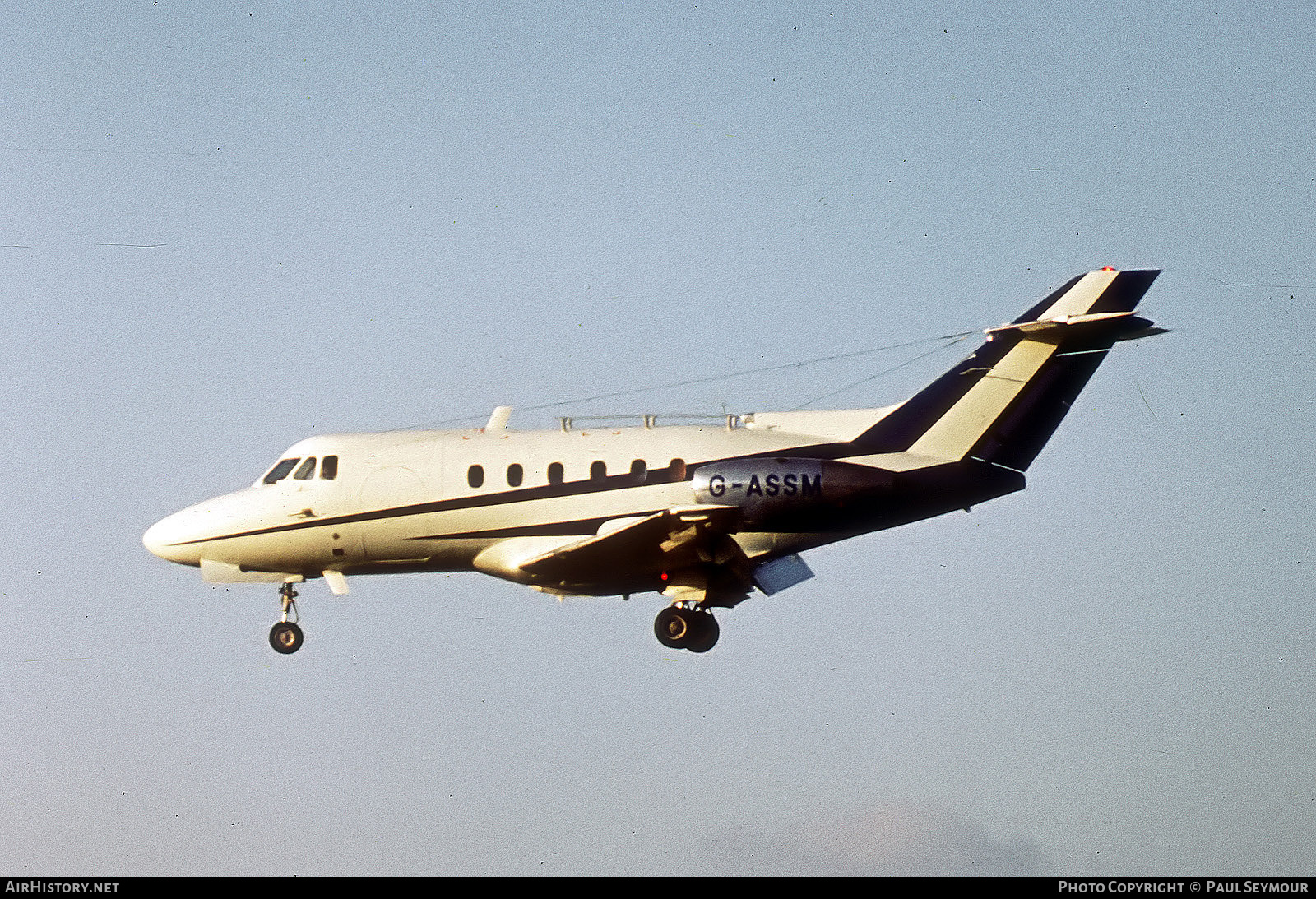 Aircraft Photo of G-ASSM | De Havilland D.H. 125-1A/522 | AirHistory.net #451634