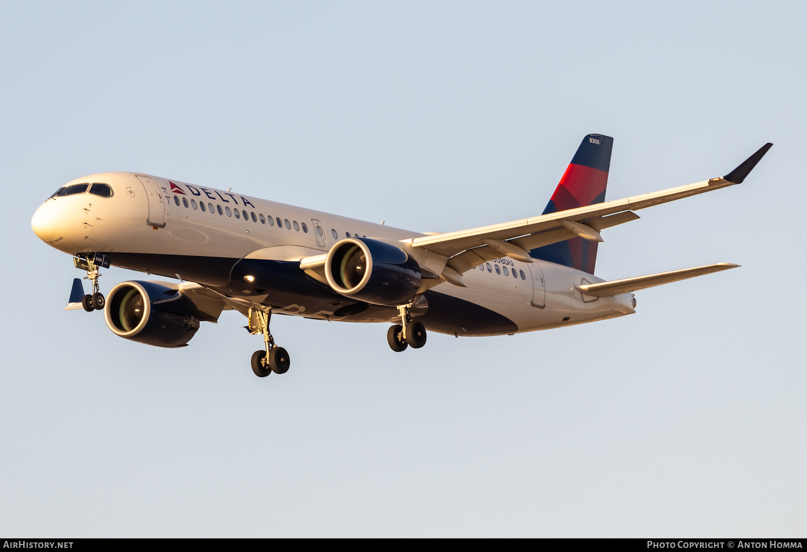 Aircraft Photo of N308DU | Airbus A220-371 (BD-500-1A11) | Delta Air Lines | AirHistory.net #451644