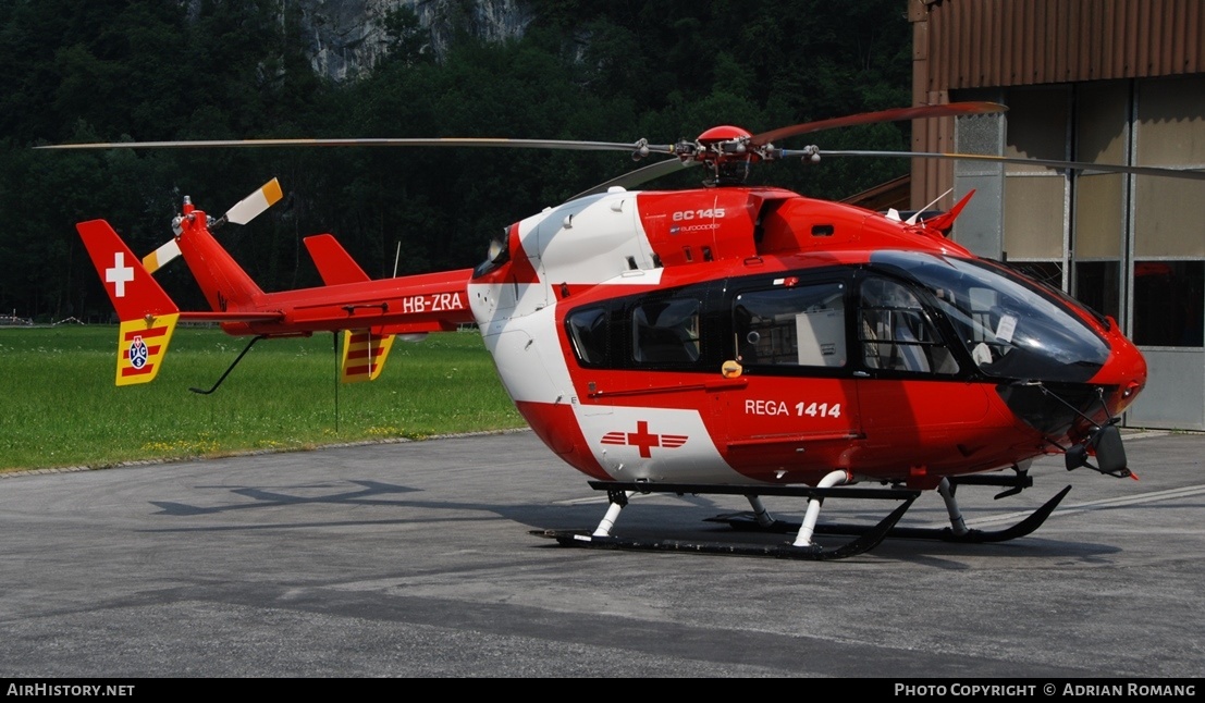 Aircraft Photo of HB-ZRA | Eurocopter-Kawasaki EC-145 (BK-117C-2) | REGA - Swiss Air Ambulance | AirHistory.net #451654