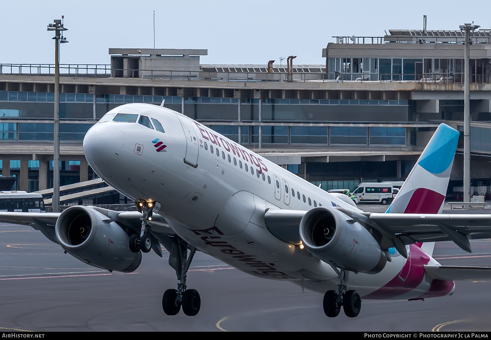 Aircraft Photo of D-AGWX | Airbus A319-132 | Eurowings | AirHistory.net #451655