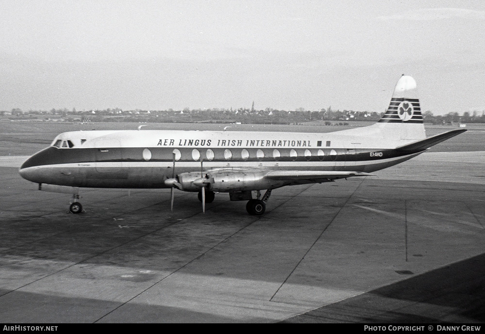 Aircraft Photo of EI-AKO | Vickers 808 Viscount | Aer Lingus - Irish International Airlines | AirHistory.net #451665