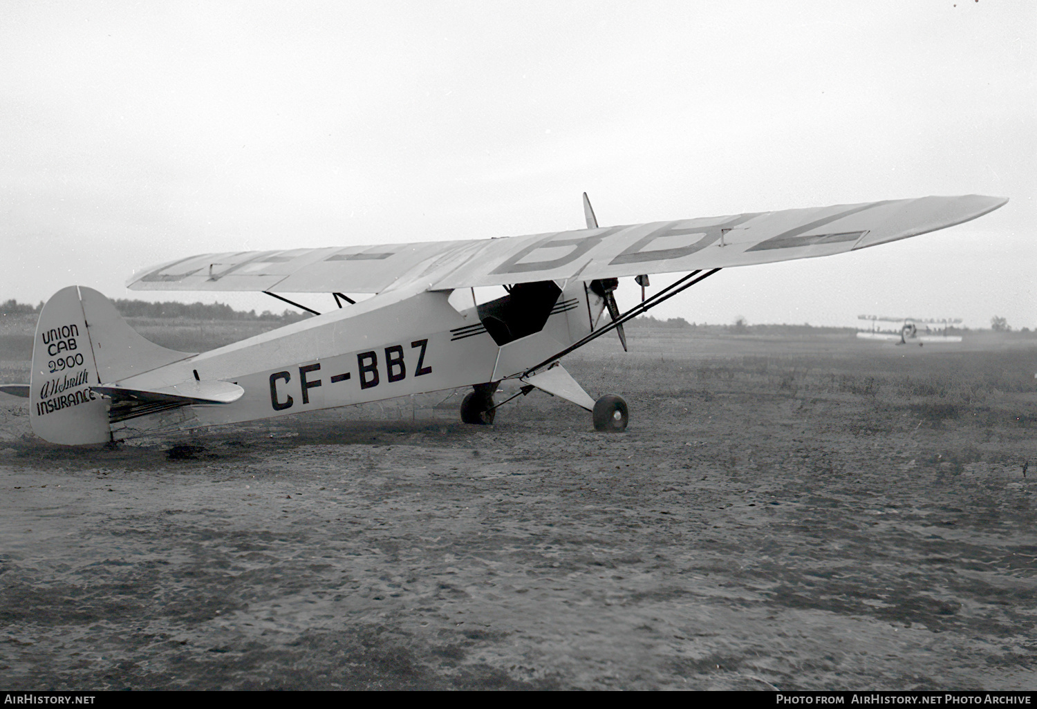 Aircraft Photo of CF-BBZ | Taylor J-2 Cub | AirHistory.net #451681