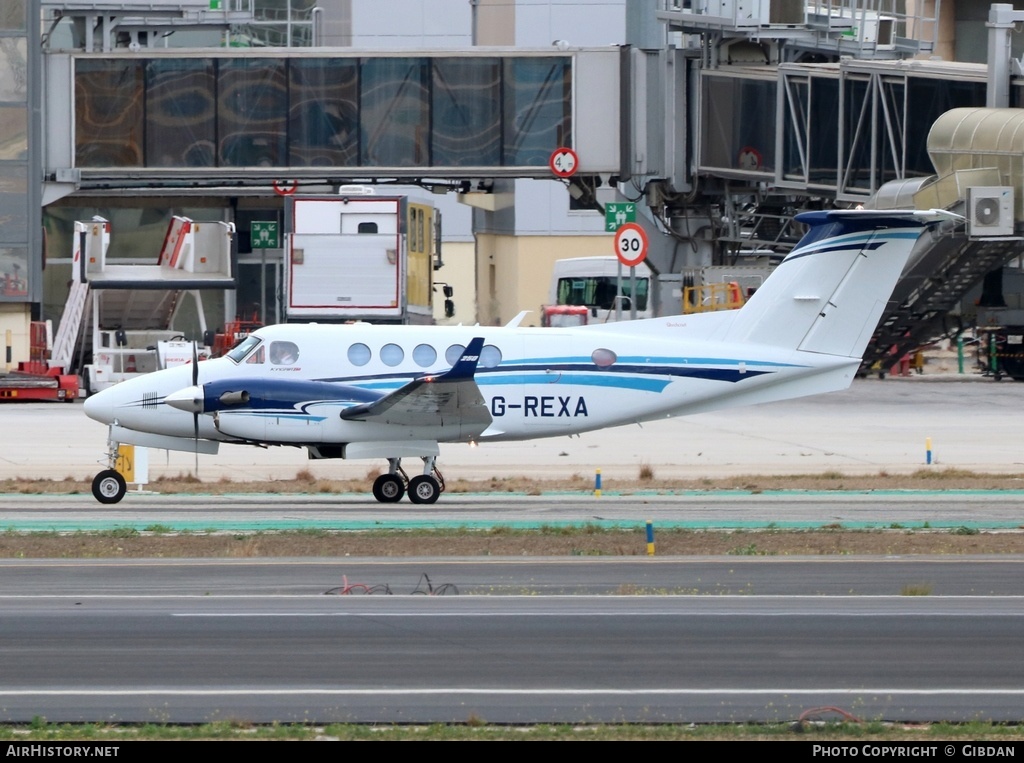 Aircraft Photo of G-REXA | Beechcraft 250 King Air (200GT) | AirHistory.net #451724