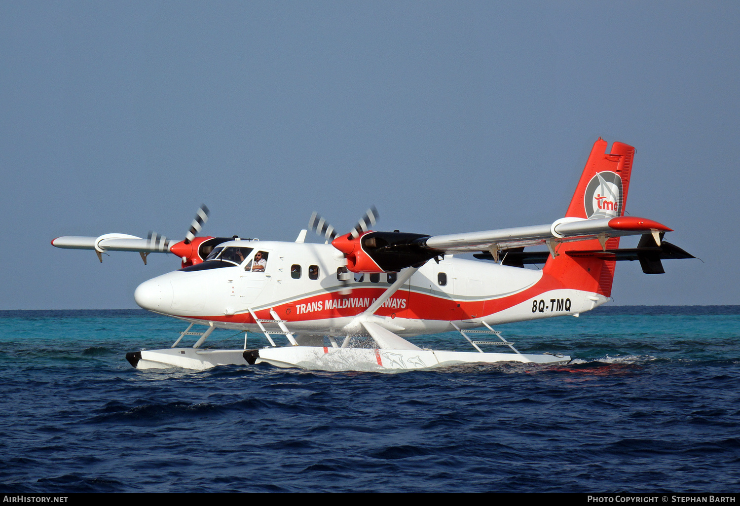 Aircraft Photo of 8Q-TMQ | De Havilland Canada DHC-6-300 Twin Otter | Trans Maldivian Airways - TMA | AirHistory.net #451738