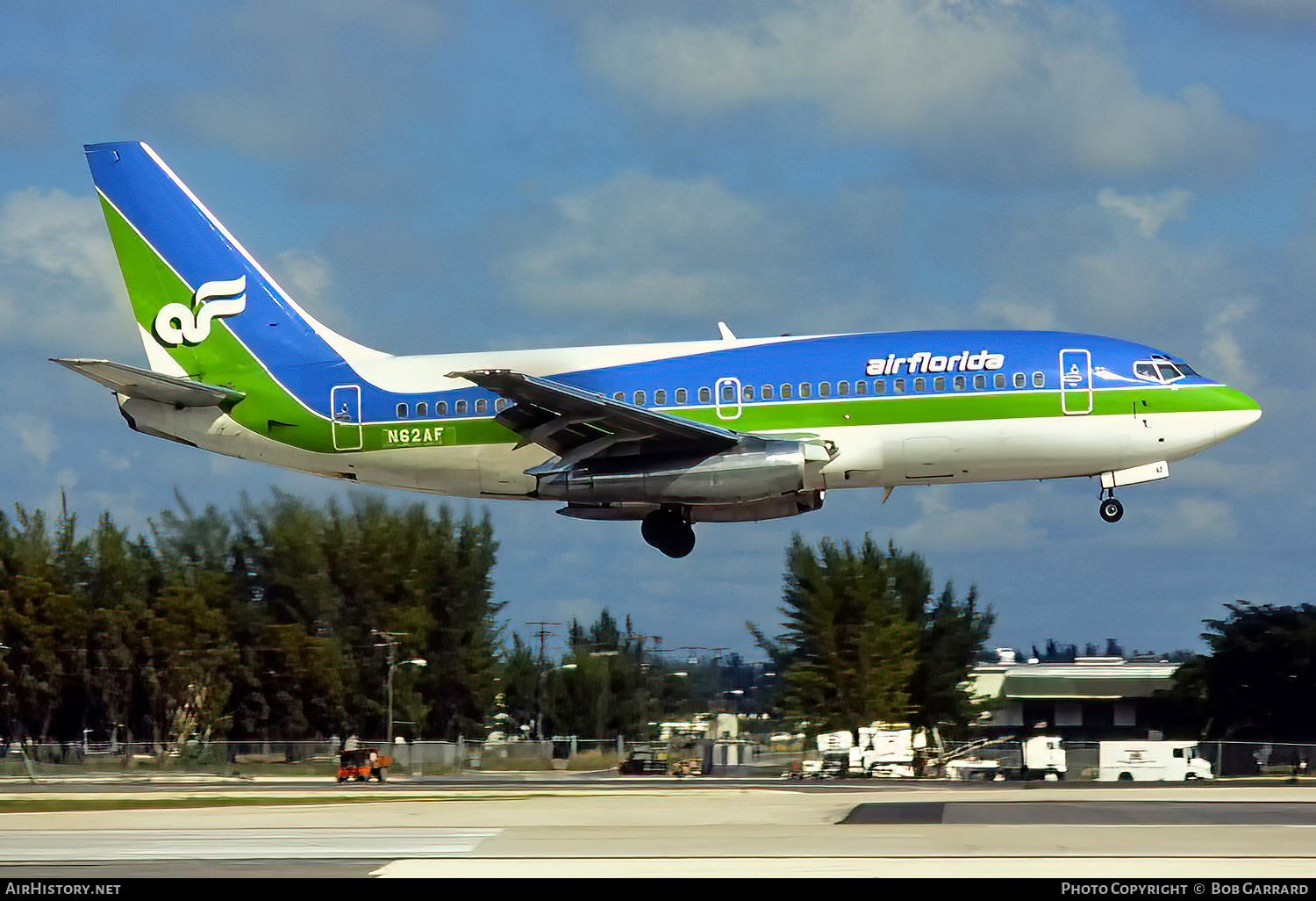 Aircraft Photo of N62AF | Boeing 737-222 | Air Florida | AirHistory.net #451755