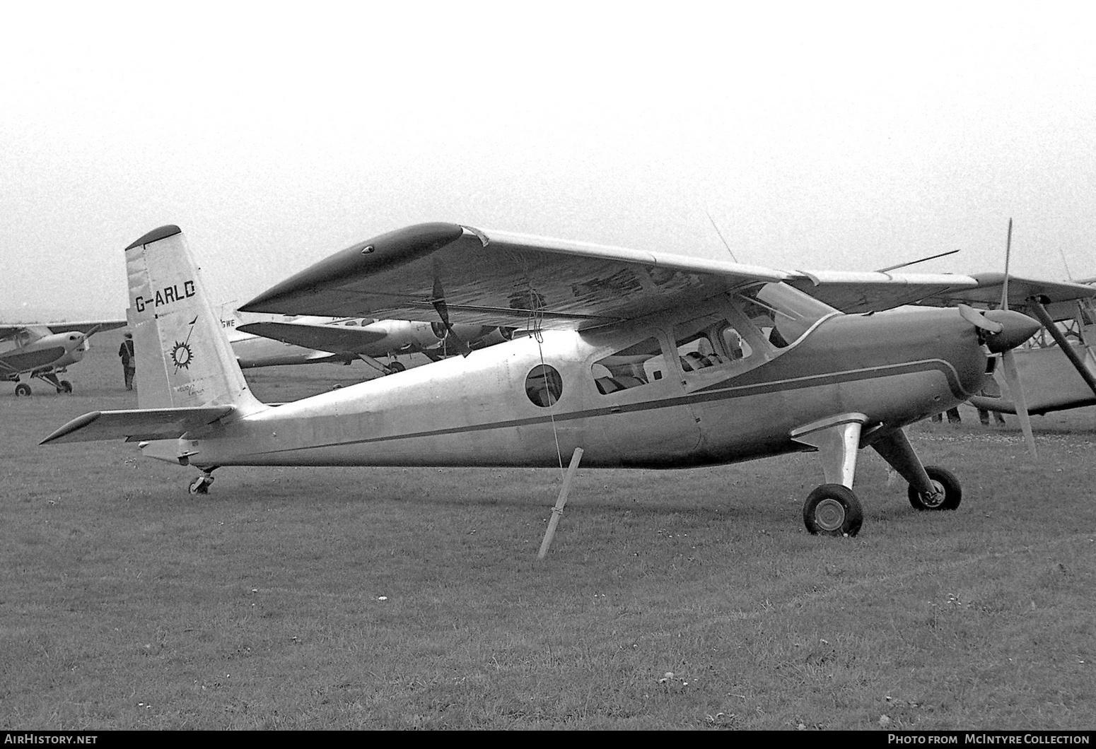 Aircraft Photo of G-ARLD | Helio H-395 Super Courier | AirHistory.net #451758