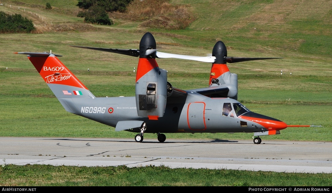 Aircraft Photo of N609AG | AgustaWestland AW609 | Bell / Agusta Aerospace Company | AirHistory.net #451783