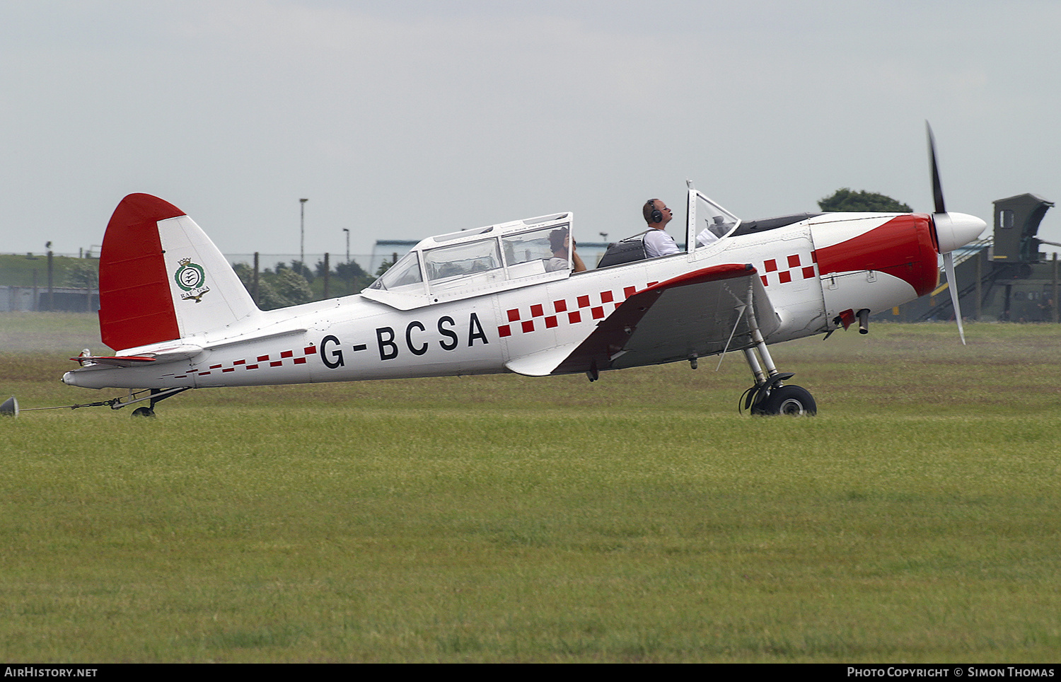 Aircraft Photo of G-BCSA | De Havilland DHC-1 Chipmunk Mk22 | Royal Air Force Gliding and Soaring Association - RAFGSA | AirHistory.net #451796